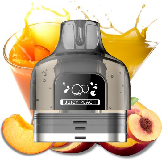 JUICY PEACH Cartucho 2+10ml 20mg para Fisco Point