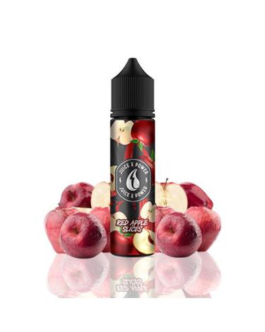 JUICY POWER Red Apple Slices 50ml + Nicokit Gratis