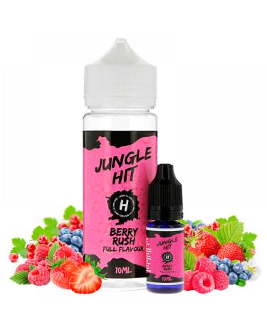 Jungle Hit Shake and Vape Berry Rush 120ml/10ml - Aroma + Bote Vacío 120ml