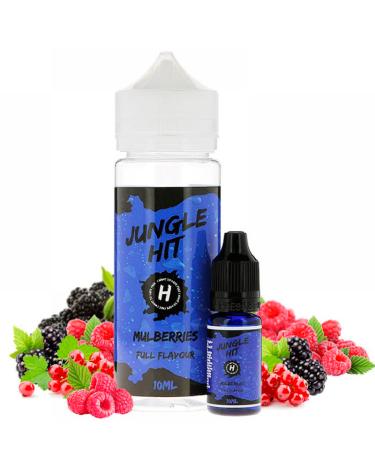 Jungle Hit Shake and Vape Mulberries 120ml/10ml - Aroma + Bote Vacío 120ml