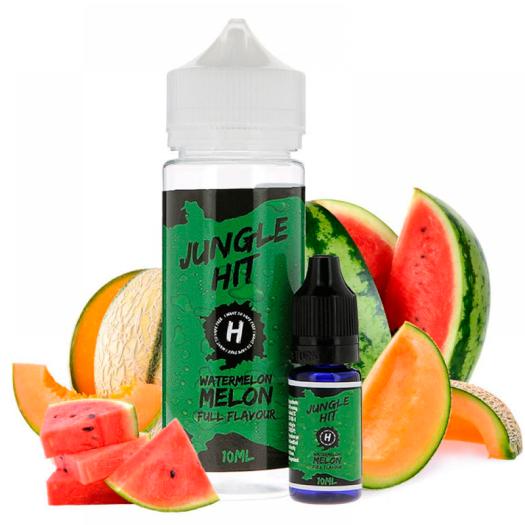Jungle Hit Shake and Vape Watermelon Melon 120ml/10ml - Aroma + Bote Vacío 120ml