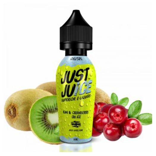 Just Juice KIWI & CRANBERRY ON ICE 50ml + Nicokit ✅ Just Juice KIWI & CRANBERRY ON ICE 50ml + Nicokit ✅