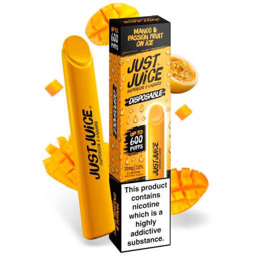 Just Juice MANGO & PASSION FRUIT On Ice 20mg - POD DESECHABLE