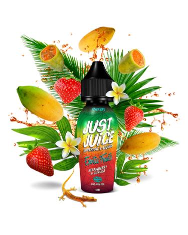 → Just Juice Strawberry And Curuba 50ml + Nicokit Gratis