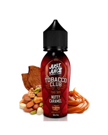 → Just Juice TOBACCO CLUB NUTTY CARAMEL 50ml + Nicokit Gratis