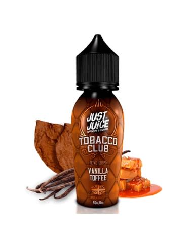 → Just Juice TOBACCO CLUB VAINILLA TOFFEE 50ml + Nicokit Gratis