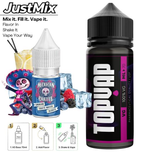 JustMix Lemonade Berry Mix Blueberry Mexican Cartel