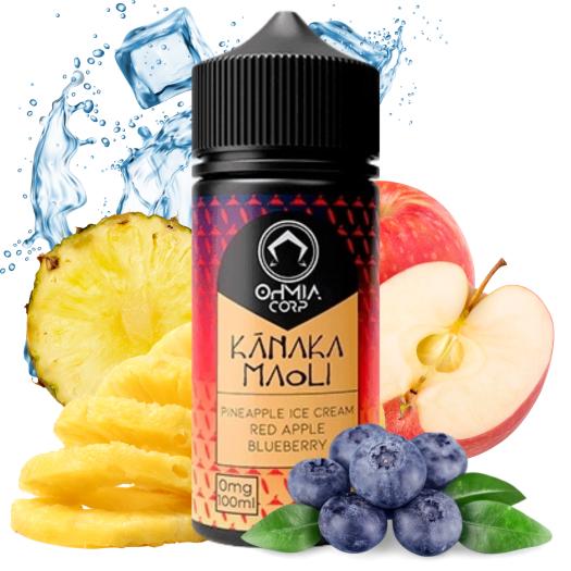 Kanaka Maoli Pineapple Red Apple Blueberry 100ml + Nicokits Gratis - Kanaka Maoli
