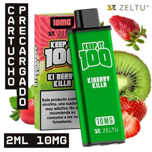 Kiberry Killa Cartucho Precargado con Líquido ZELTU X³