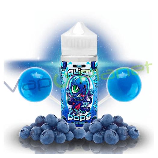King Crest ALIEN POPS BLUEBERRY 50ml + 10ml Nicokit Gratis