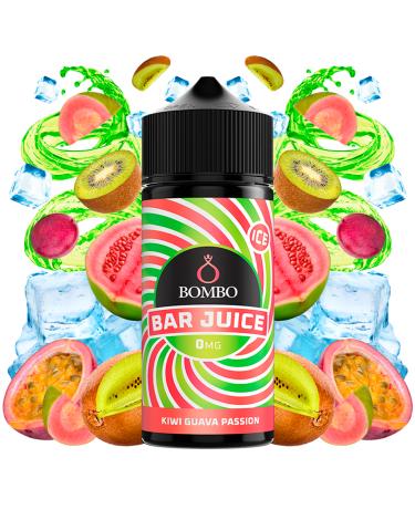 Kiwi Guava Passion Ice 100ml + Nicokits - Bar Juice by Bombo