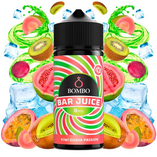 Kiwi Guava Passion Ice 100ml + Nicokits - Bar Juice by Bombo