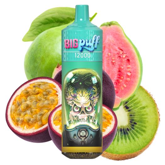 Kiwi Passion Fruit Guava 12000 Puffs - Big Puff (SIN NICOTINA)