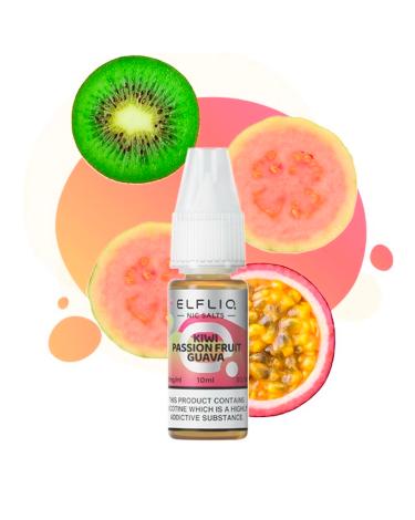 Kiwi Passion Fruit Guava Nic Salt 10ml - Elfliq by Elf Bar