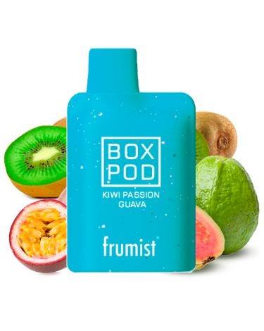 Kiwi Passion Guava Box Pod Desechable Frumist 600 Puff - 20mg