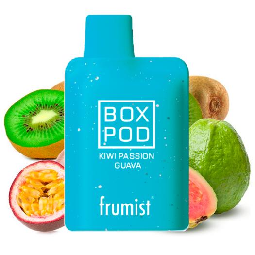 Kiwi Passion Guava Box Pod Desechable Frumist 600 Puff - 20mg