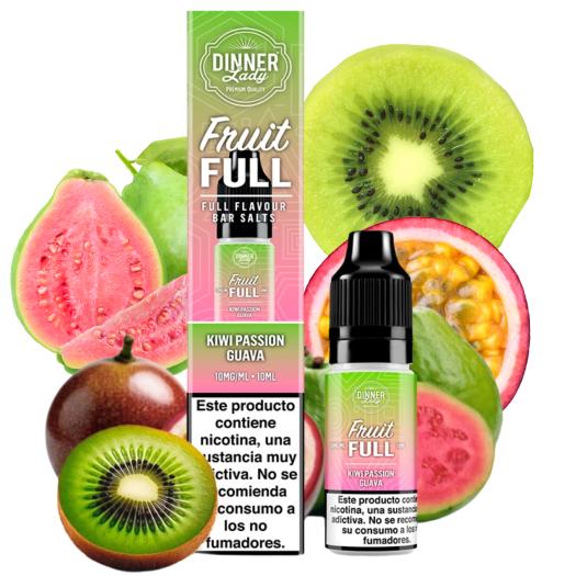Kiwi Passion Guava Dinner Lady Salts Fruit Full 10ml