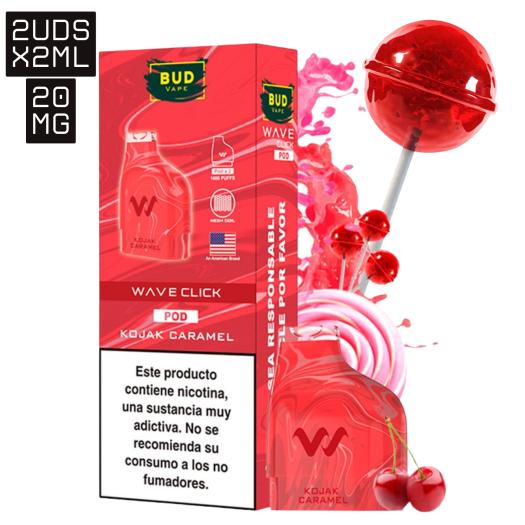 Kojak Caramel Wave Click 2ml x 2uds 20mg | 2 Cartuchos |