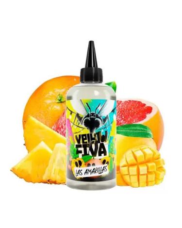 LAS AMARILLAS 200ml + 4 Nicokits Gratis - Yellow Fiva by Joe's Juice