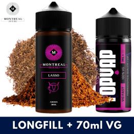 LASSO Montreal Original Aroma 30ml (Longfill) + 70ml VG Fast