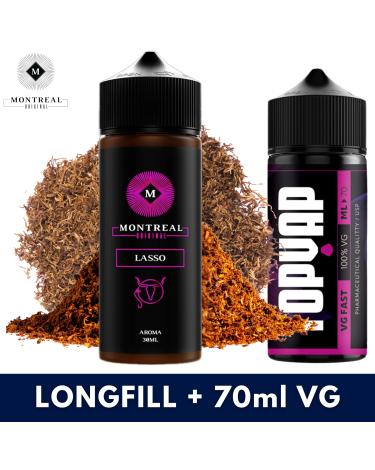 LASSO Montreal Original Aroma 30ml (Longfill) + 70ml VG Fast
