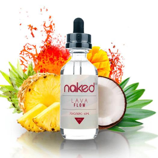 LAVA FLOW - NAKED - 50 ML + 10 ml Nicokit Gratis