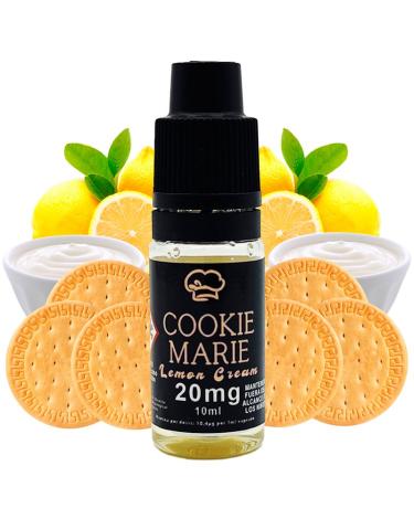 Lemon Cream 10ml - Cookie Marie - Líquido con SALES DE NICOTINA