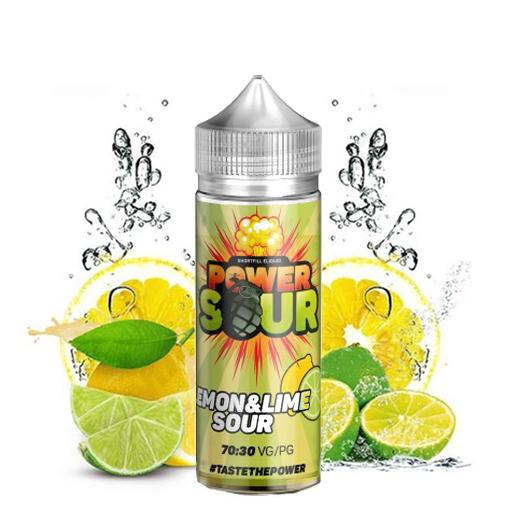 Lemon & Lime - POWER SOUR 100ml + Nicokits Gratis