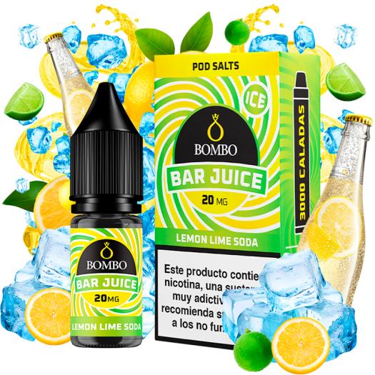 Lemon Lime Soda Ice 10ml - Bar Juice by Bombo