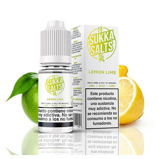 Lemon Lime - SUKKA SALTS 10 ml - 10 mg y 20 mg - Líquido con SALES DE NICOTINA