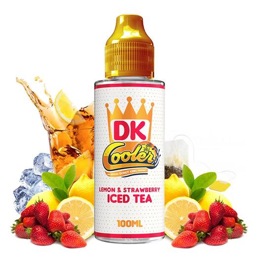 ▲ Lemon & Strawberry Iced Tea 100ml + Nicokit Gratis - DK Cooler
