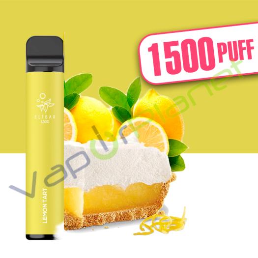 LEMON TART Elf Bar 1500 4,8ml Pod System - Desechable - SIN NICOTINA