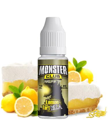 Lemon Tart Zilla 10ml – Monster Club Nic Salts - SALES DE NICOTINA