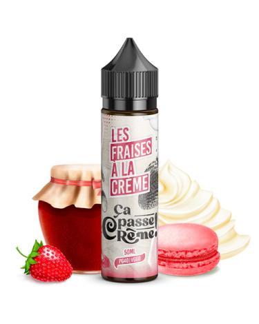 Les Fraises A La Creme 50ml + Nicokit gratis - Ça Passe Creme