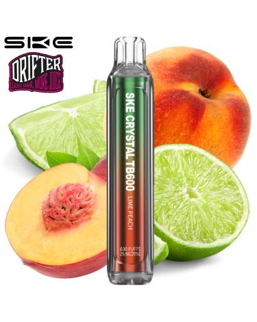 Lime Peach SKE x Drifter Crystal TB600 20mg Desechable