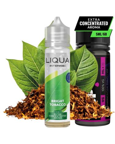 Liqua Intense Bright Tobacco Aroma 5ml/60 (Longfill) + 70ml VG