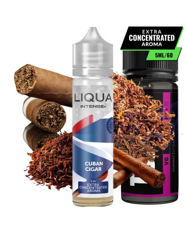 Liqua Intense Cuban Cigar Aroma 5ml/60 (Longfill) + 70ml VG