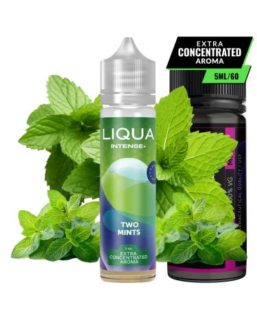 Liqua Intense Two Mints Aroma 5ml/60 (Longfill) + 70ml VG