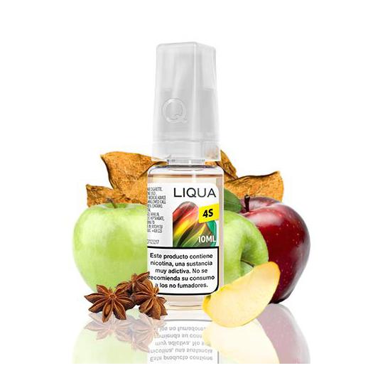 LIQUA SALT 4S - Shisha Mix 10 ml - 20mg - Líquido con SALES DE NICOTINA