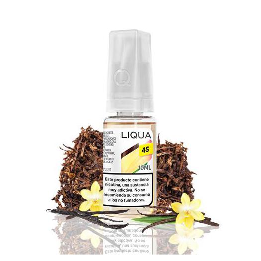 LIQUA SALT 4S - Vanilla Tobacco 10 ml - 20mg - Líquido con SALES DE NICOTINA