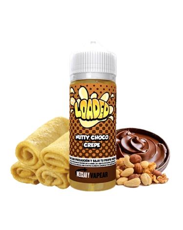 Loaded Nutty Choco Crepe 100ml + 2 Nicokits Gratis