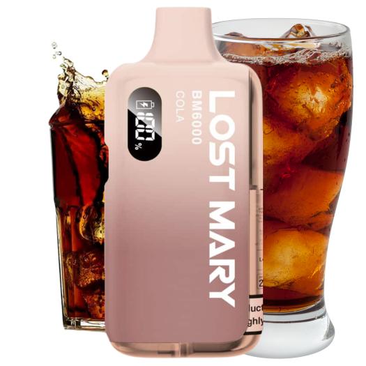 LOST MARY BM6000 | Cola | 6000 puffs 20mg by ElfBar LOST MARY BM6000 | Cola | 6000 puffs 20mg by ElfBar