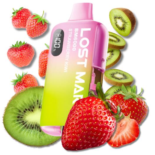LOST MARY BM6000 | Strawberry Kiwi | 6000 puffs 20mg by ElfBar