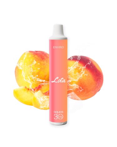 Lota Enviro 600 Puffs Peach Ice - Innokin - Nicotine