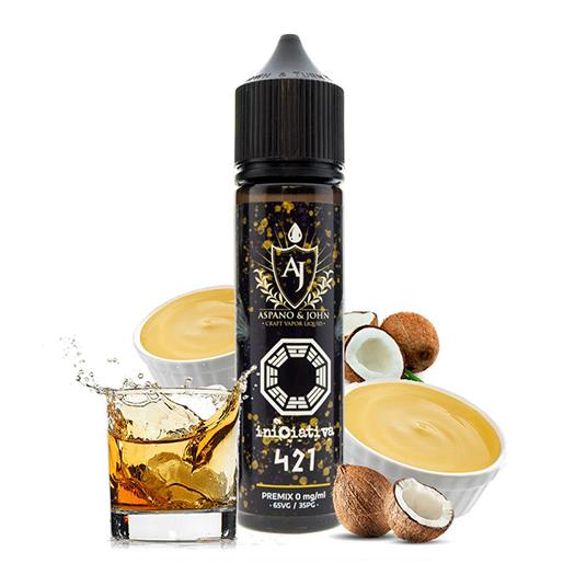 Líquido Iniciativa 421 de ASPANO & JOHN 50ml + Nicokits Gratis