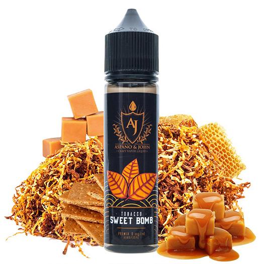 Líquido Tobacco Sweet Bomb de ASPANO & JOHN 50ml + Nicokits Gratis