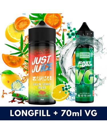 Lulo & Citrus On Ice 24ml/120 (Longfill) Just Juice + 70ml VG Fast