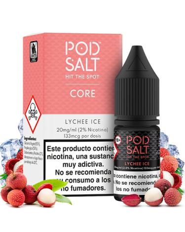 LYCHEE ICE 10ml - POD SALT – Líquido con SALES DE NICOTINA