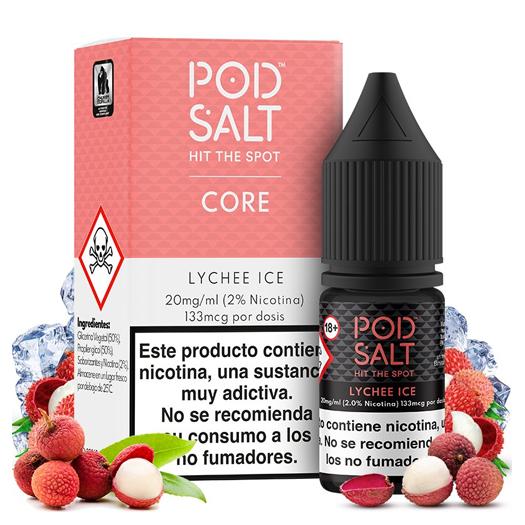 LYCHEE ICE 10ml - POD SALT – Líquido con SALES DE NICOTINA