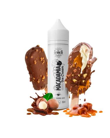 Macadamia Ice Cream - The French Bakery - 50ml + Nicokit ✅
